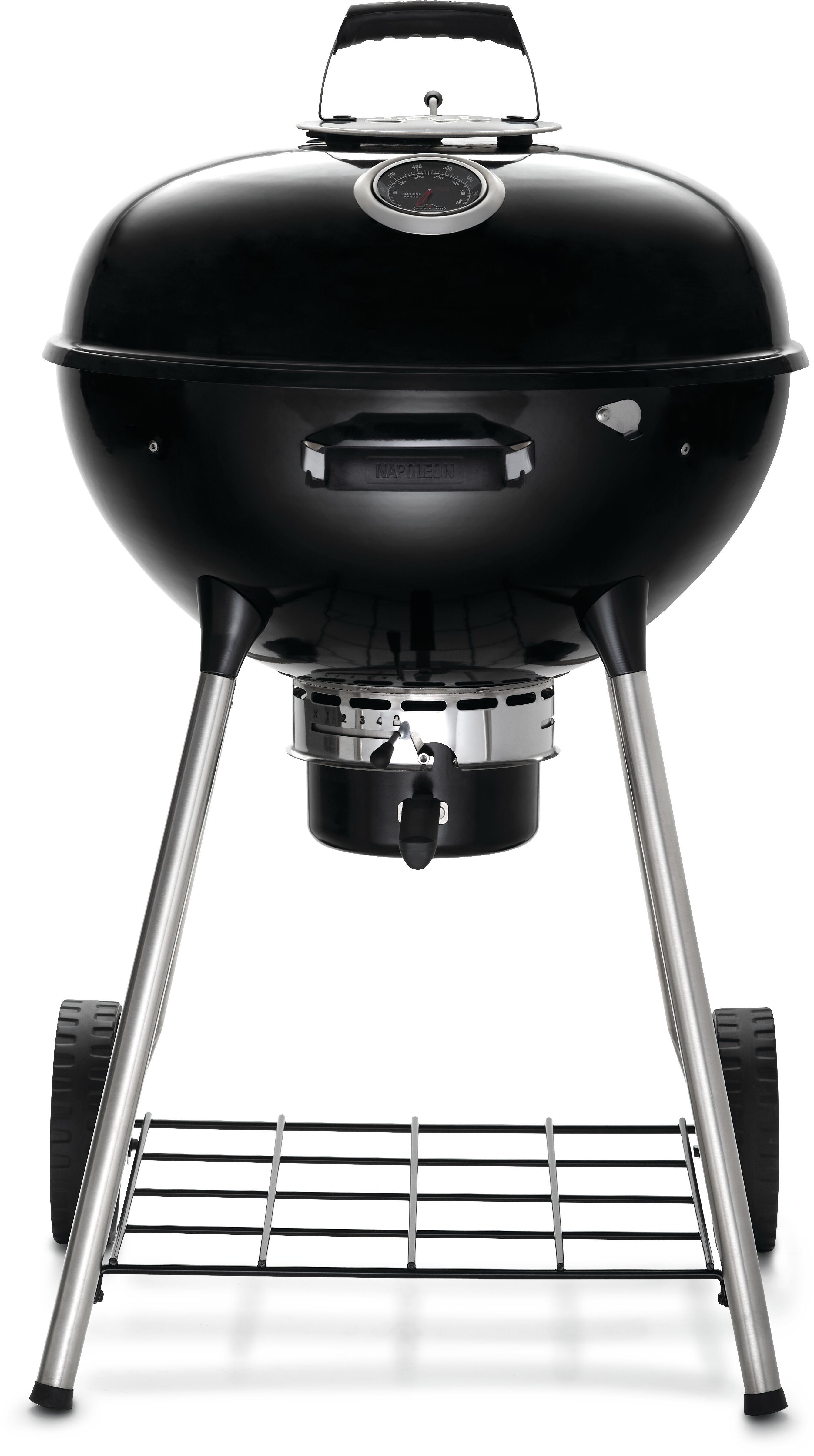 Gril au charbon de bois circulaire NK22, noir